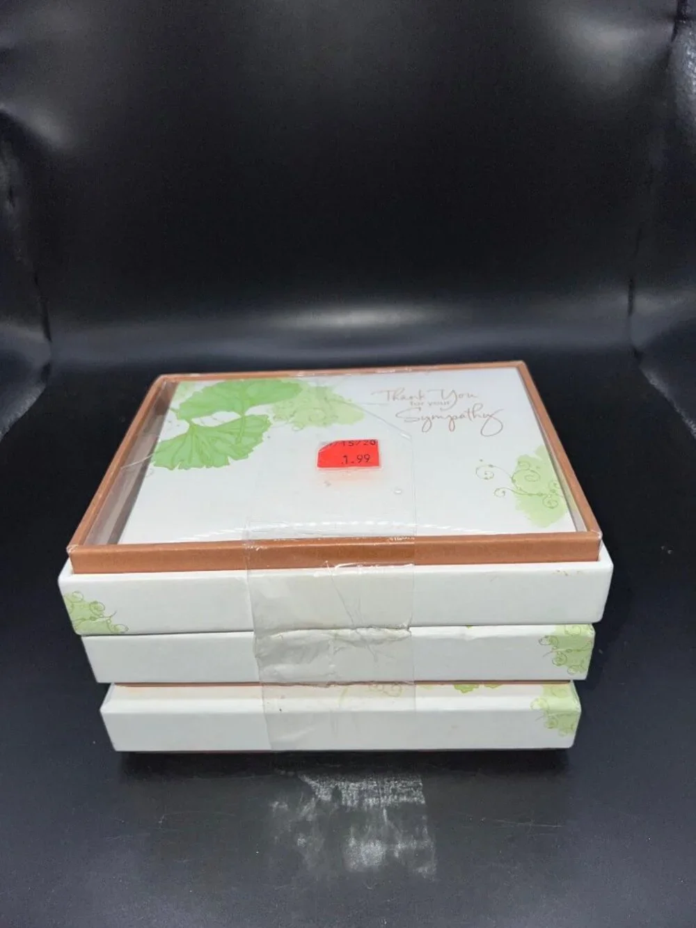 Designers Collection Thank You Sympathy Note Cards & Envelopes 3 Boxes 10 Each